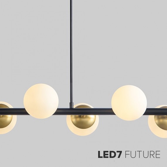 Loft Industry Modern - iX Line Chandelier